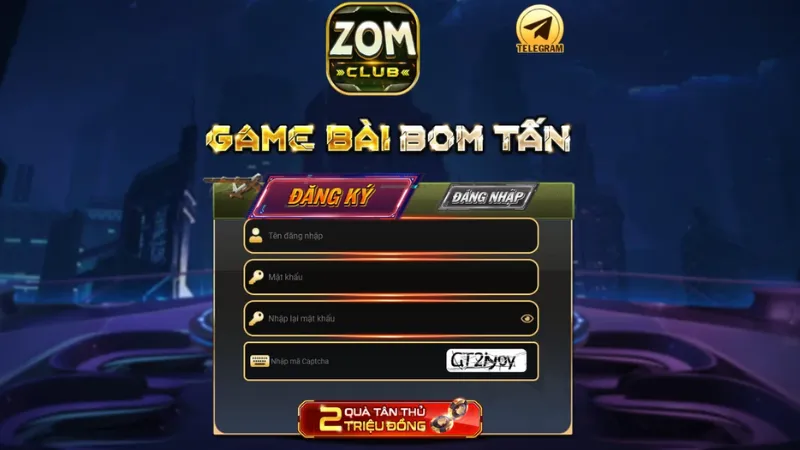Hướng dẫn đăng ký ZomClub thành công